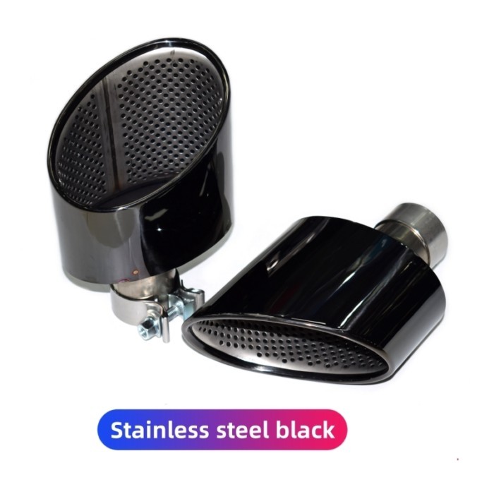 1 Pair For Audi A4 A5 A6 A7 exhaust pipe modification RS4 RS5 RS6 RS7 large bore high performance m