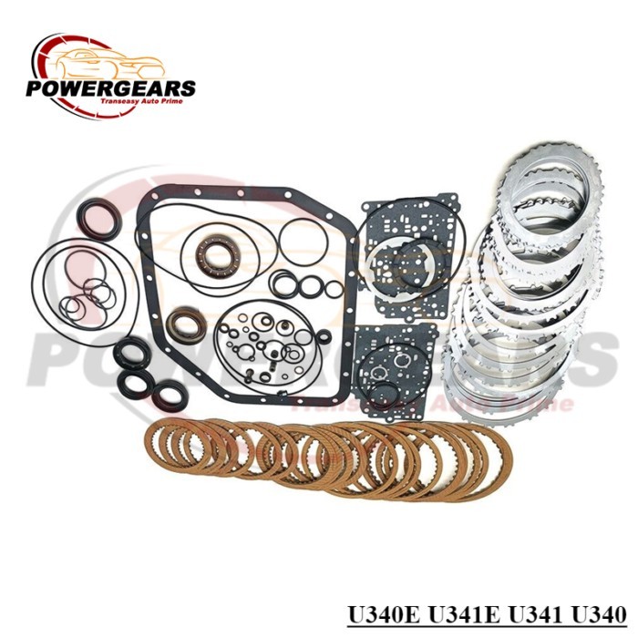 New U340E U341E U341 U340 Auto Transmission Master Rebuild Kit Gasket Suit For TOYOTA COROLLA 00-ON