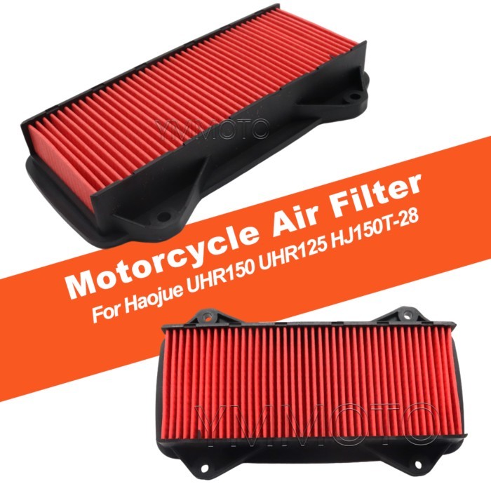 Air Filter For Haojue UHR150 HJ150T-28 UHR125 UHR 125 150 Motorcycle Engine Intake Cleaner Replacem