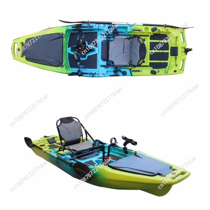 Boat Fin Pedal Kayak Hard Boat Two Section Three Section Single Double Split Canoe Spliced Kayak