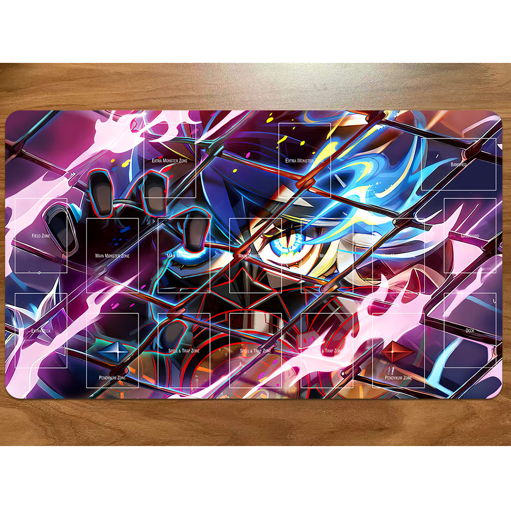 Yu-Gi-Oh Playmat Killer Tune Synchro การ์ดเกม YGO อะนิเมะสาว Mat Yugioh TCG OCG Mat-115