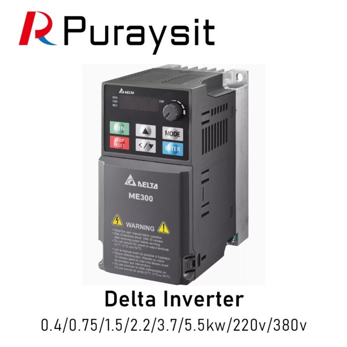 Delta inverter ME300 Series VFD4A2ME43ANNAA VFD5A5ME43ANNAA VFD2A7ME43ANNAA VFD9A0ME43ANNAA VFD1A6M