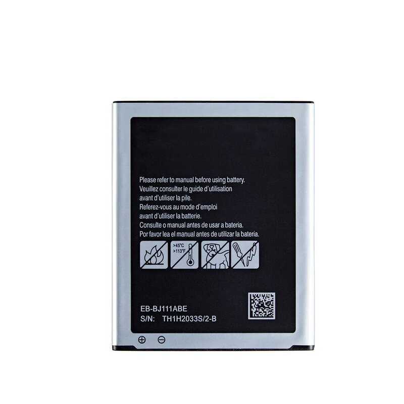 แบตเตอรี่ Eb-Bj111abe 1800Mah ใหม่เอี่ยมสำหรับ Galaxy J1 J Ace J110 Sm-J110f J110h J110f J110fm รุ่