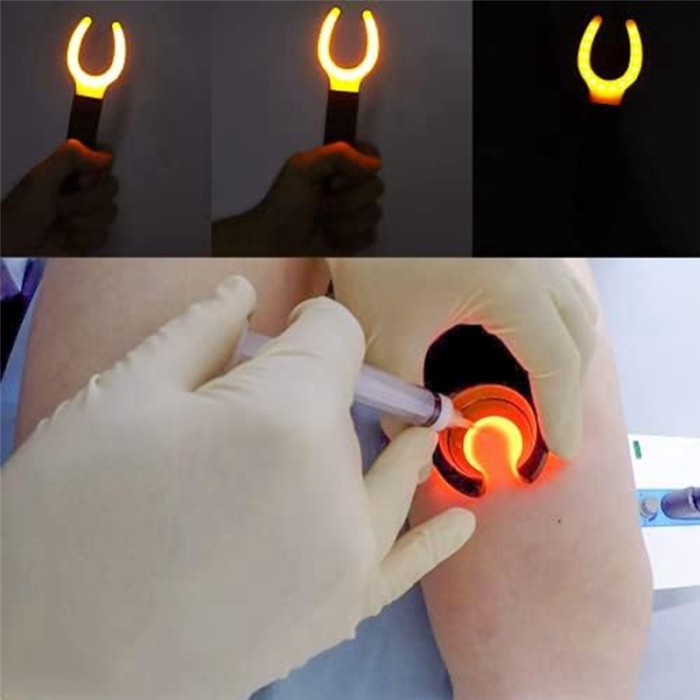 L68AHandheld LED Vein Finder Light, Rechargeable Infrared Vein Finder Viewer, Vein Transilluminator