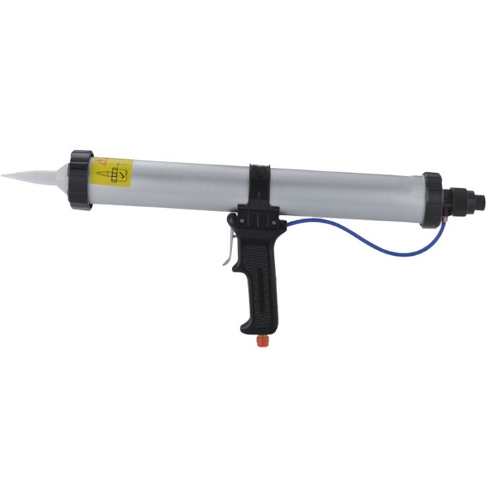 15 Inch 600ml Pneumatic Sausage Caulking Gun Silicone Sealant Air Gun Rubber Putty Applicator For G