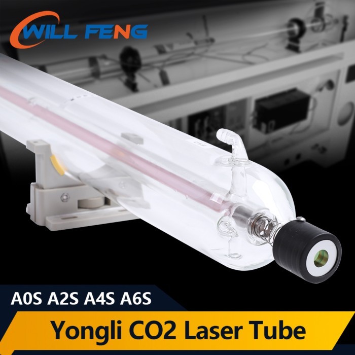Will Feng Yong Li A2s A4s A6s 80W 100W Co2 Laser Tube Length 1650mm Diameter 80mm For Cut Engrave M