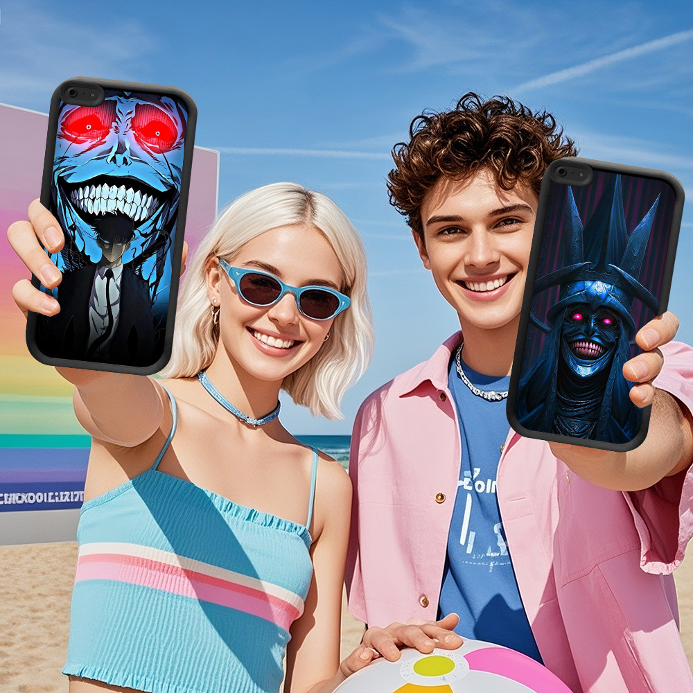 DE-28 S-Solo leveling Case Casing สําหรับ VIVO Y30 Y81 Y50 Y81S V15 Z1 Y15 Y17 Y19 Y12 Pro