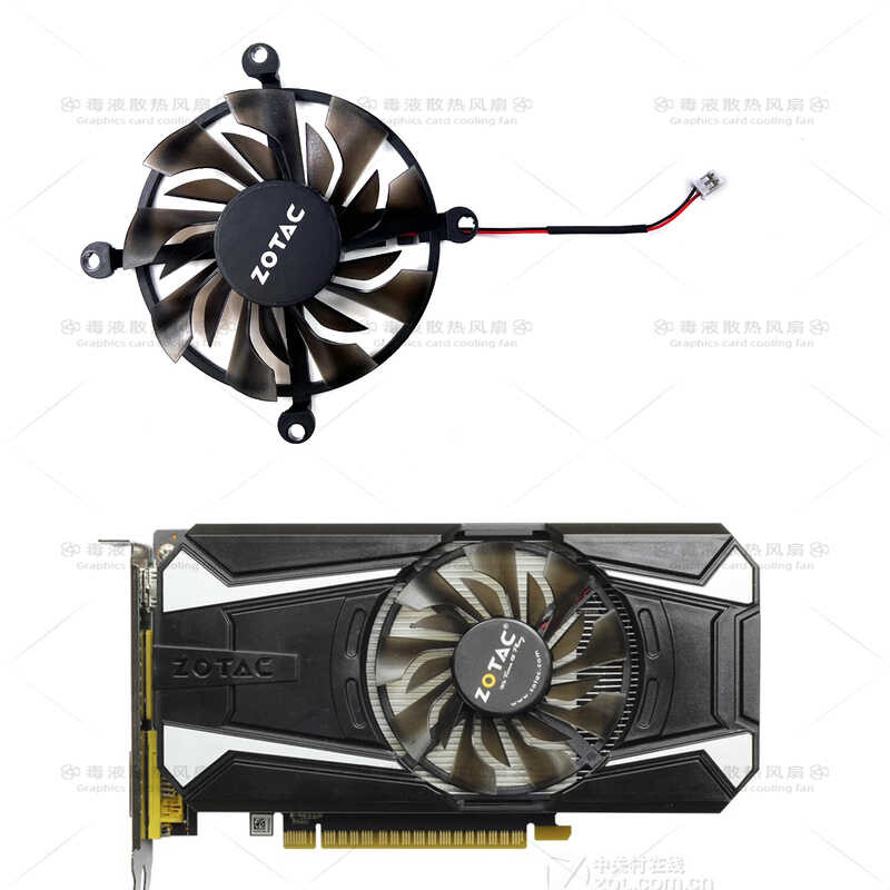 ใหม่ล่าสุด ZOTAC/ZOTAC GTX750 750ti Thunderbolt Plus Thunderbolt TSI PA รุ่นพัดลมระบายความร้อนการ์ดก