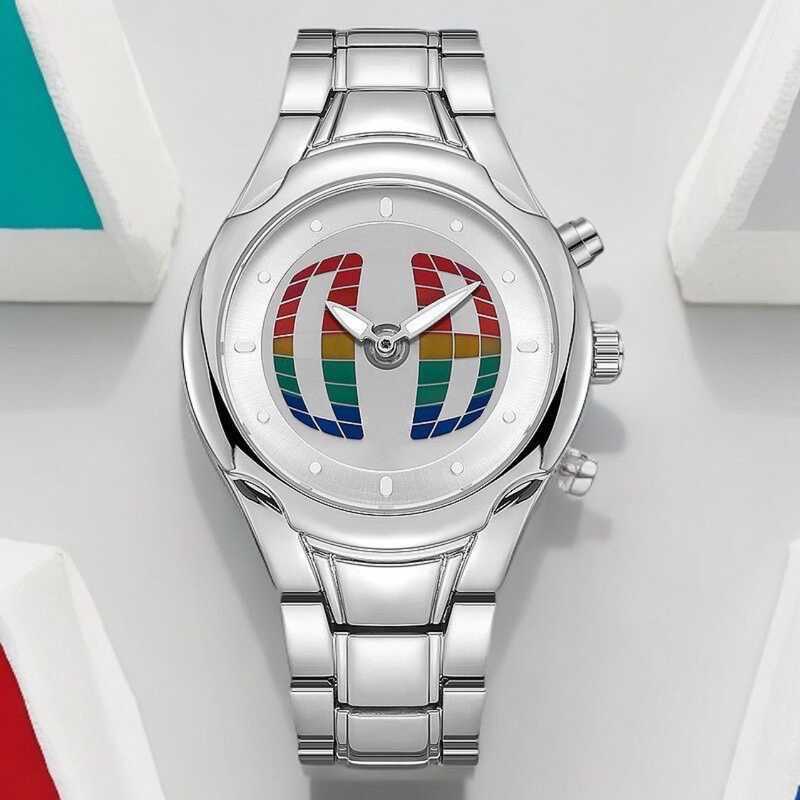 Millennium Non-Mechanical y 2k Digital Display นาฬิกาผู้ชายคู่ Niche i ns Fashion Street Wear Quartz