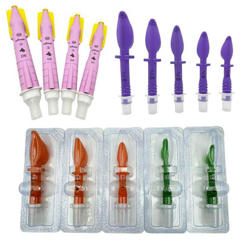 แมวสุนัข Rit Blind Intubation Soft V- Supraglottic Airway ET Tube Dev สําหรับแมวเครื่องมือสัตวแพทย์