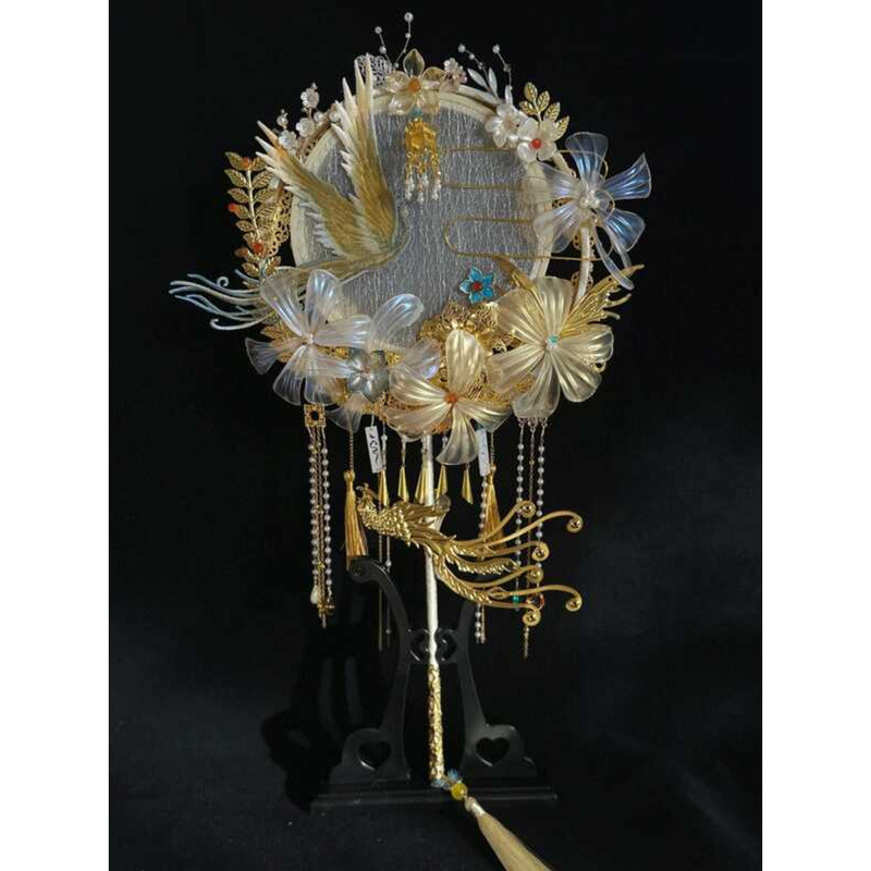 Wuyige Design Heavy Industry High-End Group Fan Xiuhe แฟนของขวัญ Handmade y วัสดุแพคเกจผลิตภัณฑ์สําเ