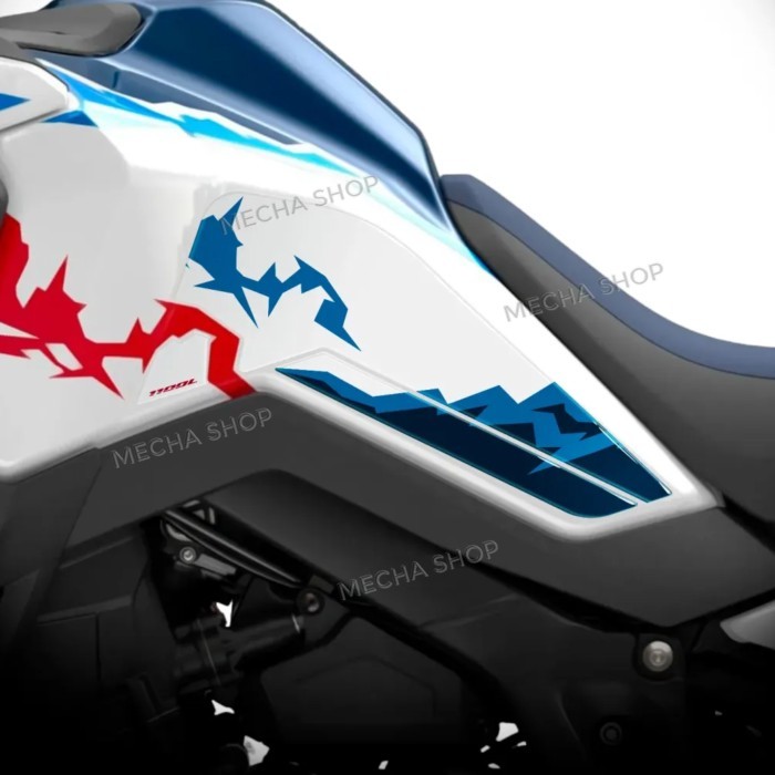For Africa Twin CRF 1100 L 2026 Accessories 3D Resin Decal Kit Tank Pad