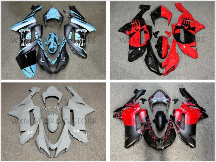 NEW ABS Motorcycle Injection mold Fairings Kit fit for Ninja ZX-6R 2007 2008 ZX6R zx 6r 636 2007 20