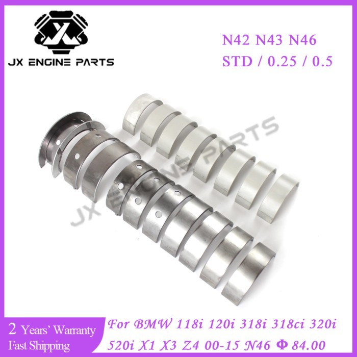 N42 N43 N46 Engine Main Connecting Rod Bearing Set For BMW 1.6 1.8 2.0 118i 120i 318i 318ci 320i 52