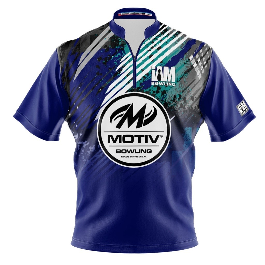 MOTIV DS Bowling Jersey - เสื้อโปโล 3D ดีไซน์ 1522-MT
