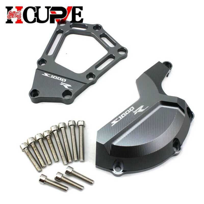 ฝาครอบป้องกันเครื่องยนต์ CNC สำหรับมอเตอร์ไซค์ รุ่น S1000r S1000 R S 1000R ปี 2014 2015 2016 2017 2