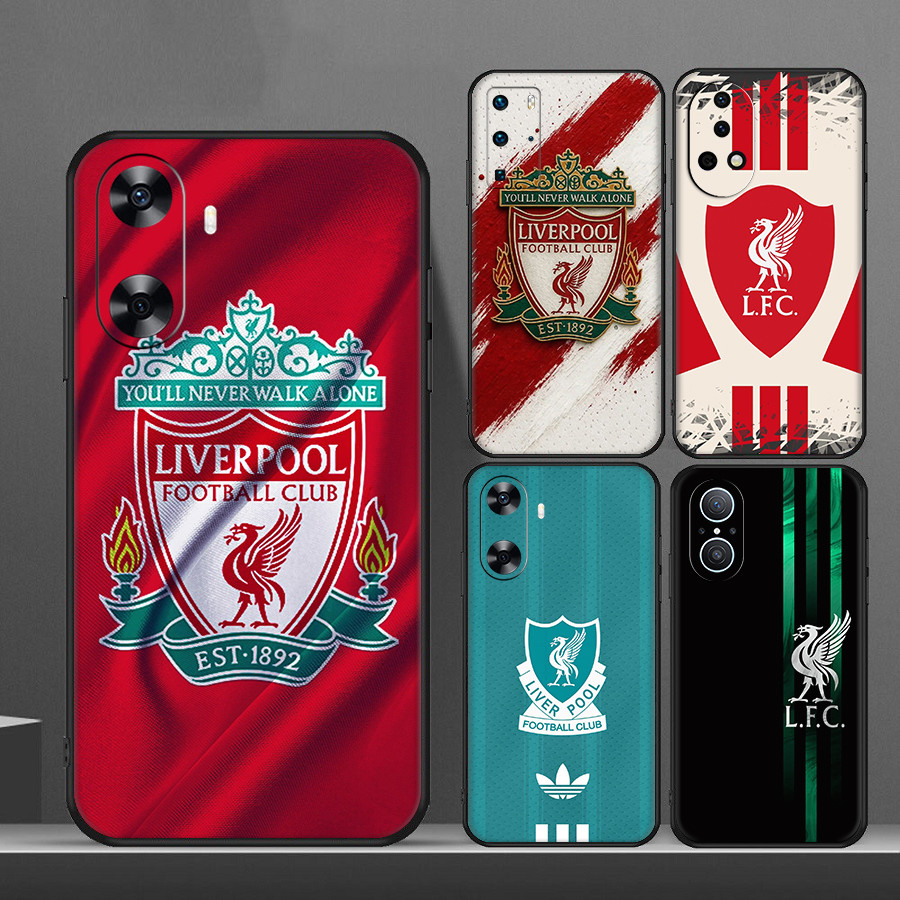 สําหรับ Huawei Nova 2i 2 Lite 3 3i 4E 5i 5T 7 10 SE 8i Y61 Liverpool 8Y14 นุ่มสีดํา TPU เคสโทรศัพท์