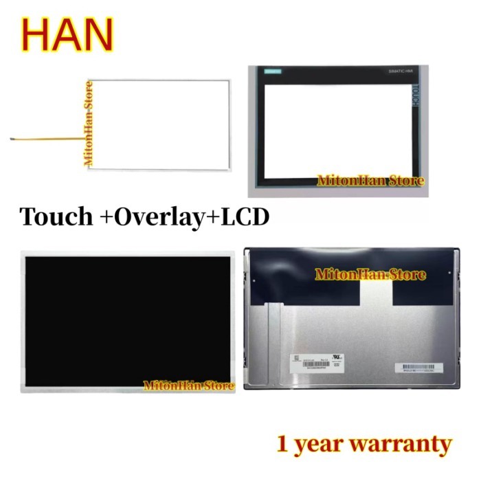 New For 6AV2 124-0MC01-0AX0 6AV2124-0MC01-0AX0 TP1200 COMFORT Touch screen Glass Protective Film Ov
