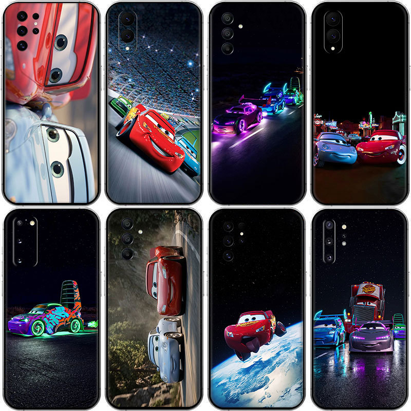 Lightning McQueen รถยนต์ภาพเคลื่อนไหว ^EQ-9 สําหรับ Samsung A6 Plus A7 A8 A9 A02 M02 A10S A11 A12 A1
