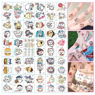 🔥จัดส่งรวดเร็ว🔥 30ชิ้น คุโรมิ สติ๊กเกอร์รอยสักการ์ตูนน่ารักสติกเกอร์รอยสักกันน้ํามูลค่าสูงอะนิเมะกันน้ําทิ้งสติกเกอร์รอยสักสําหรับของขวัญเด็ก