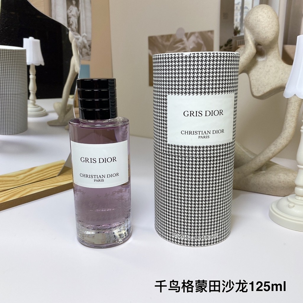 แฟชั่นพิเศษ/80 Dior Collection Fragrance Series · Houndstooth Perfume Monten Salon-GRIS 125ml GRIS P