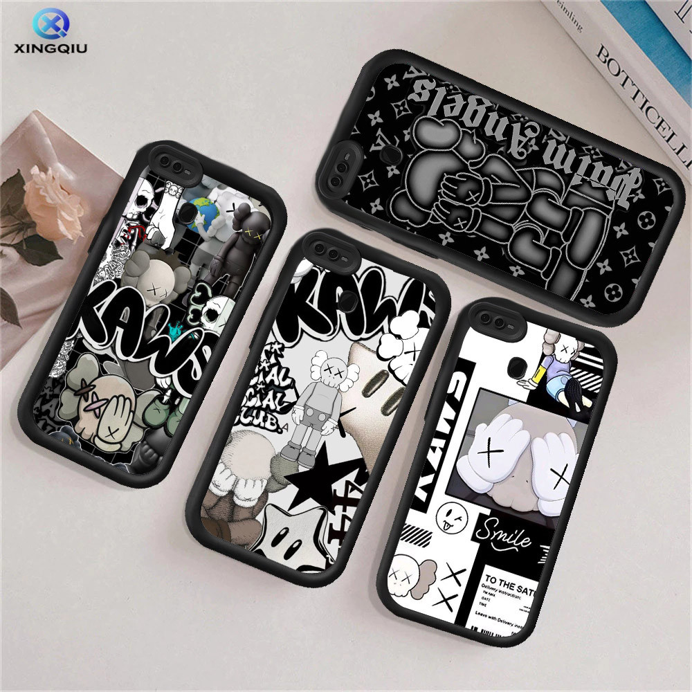 RK51 KAWS Hp ชุบปลอกสําหรับRealme Reno Narzo A15s A16E C20A F17 C15 4F C20 C21 2F C25S C11 A16K A93 