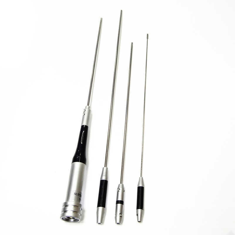 Gain รถวิทยุอุปกรณ์เสริมเสาอากาศ SG-7900 UV Dual-Segment 144/430MHZ เสาอากาศรถยนต์