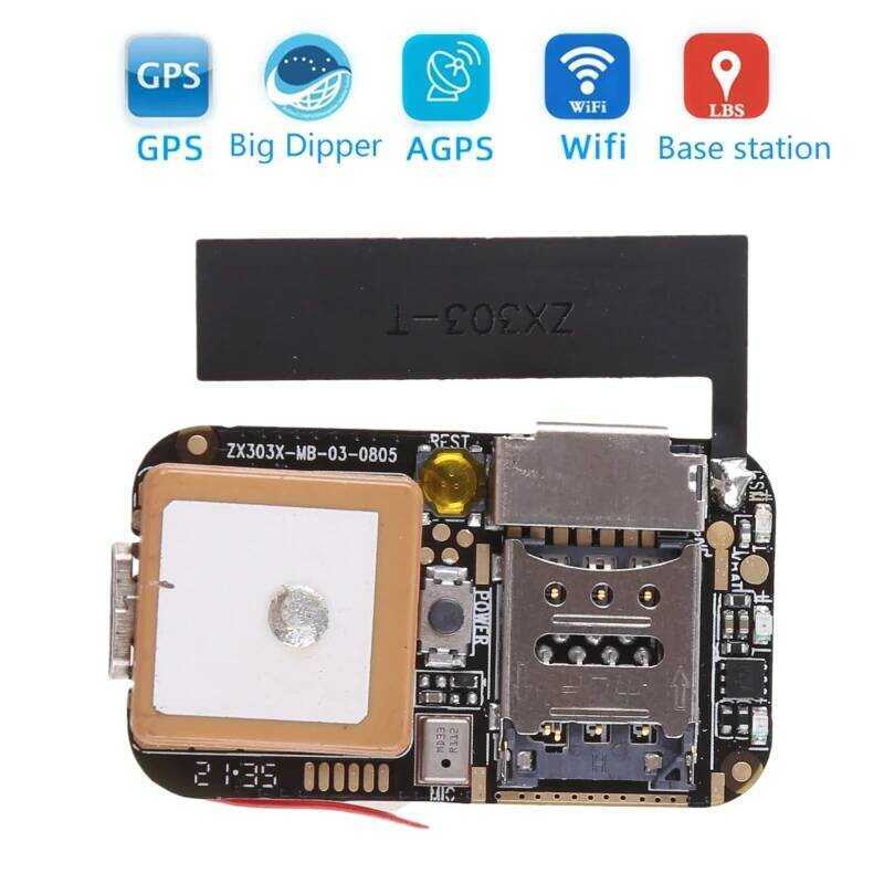 GSM Wifi LBS Vo Recorder TF Card Tracking Locator Multiftional GPS Tracker