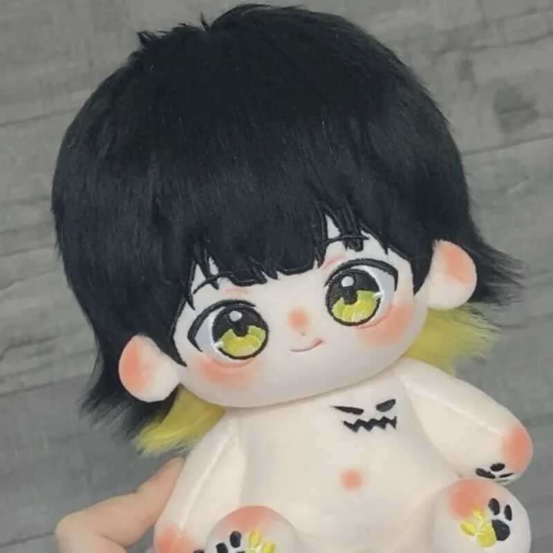 C [Ekko Hot] 20Cm Anime Blue Lock Bachira Meguru Handsome Cosplay Plush Doll Cartoon Soft Plushies