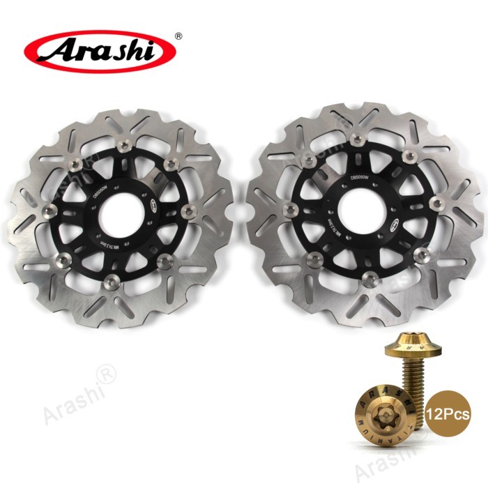 ARASHI NSR 250 R 1990 1991 1992 CNC Front Brake Rotor Discs For HONDA NSR 250 R L,N MC21 1995 1996