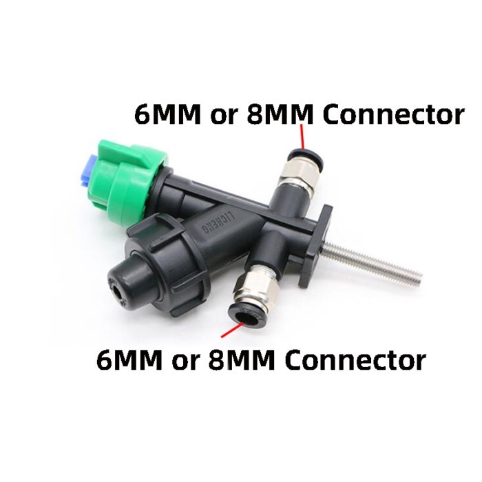 Agricultural Sprayer Nozzle Screw Fixed External Water Sprayer Dry Boom Agricultural Sprayer Nozzle