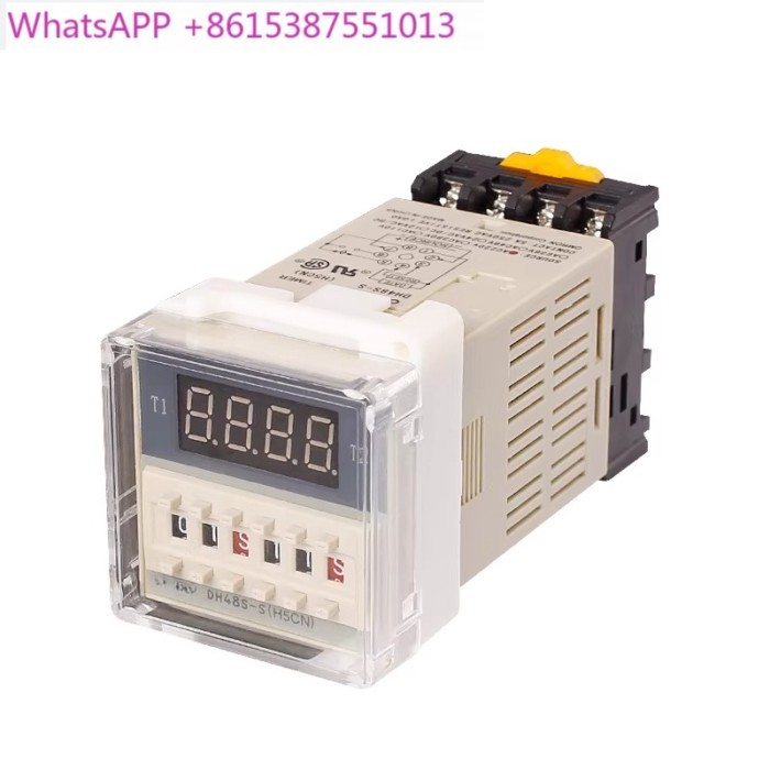 Digital infinite cycle time relay DH48S-S (H5CN) dual delay switch controller