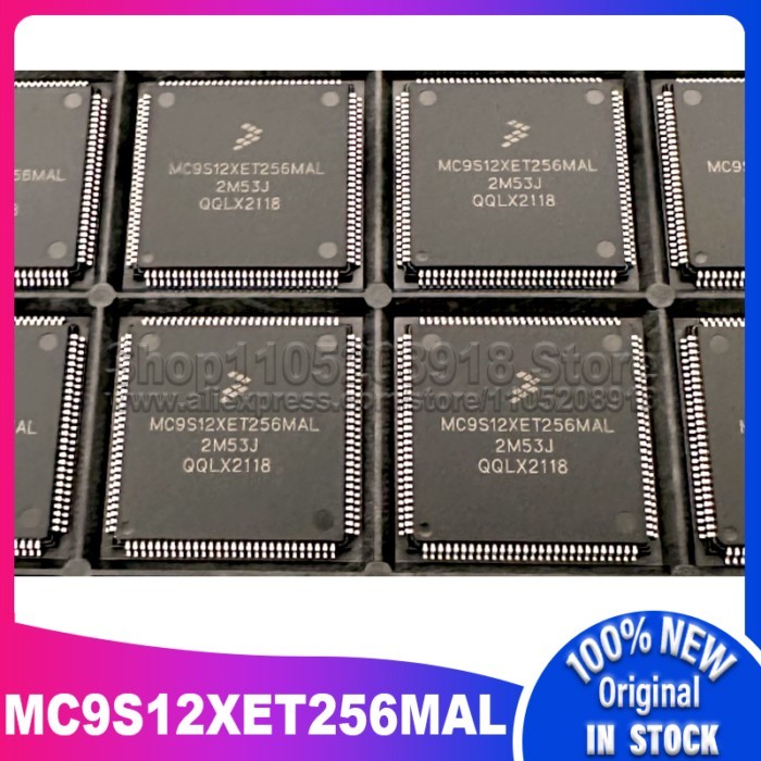 1~10PCS/LOT MC9S12XET256MAL MC9S12XET256 MC9S12XET MC9S12 2M53J LQFP112 100% New Spot stock