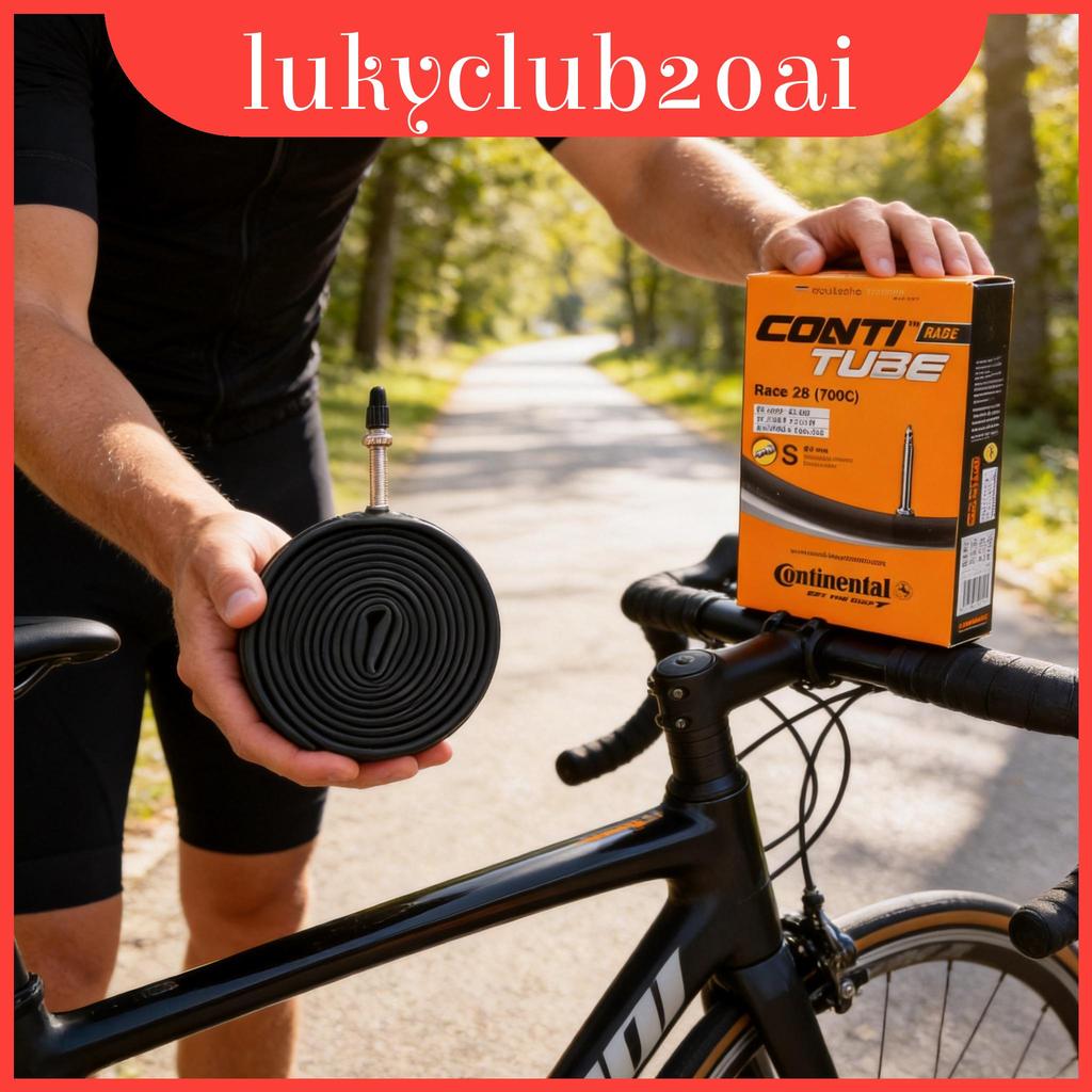 Race Continental น้ําหนักเบา 28 ยางใน, 42 มม. Presta Valve จักรยานหลอด 700x20-25c รองรับ