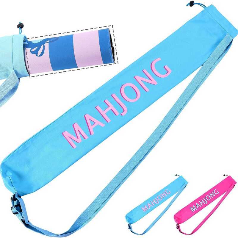 Mahjong Letter Storage Bag Large Capacity Crossbody Bag Multifunctional Portable Storage Bag Toiletr
