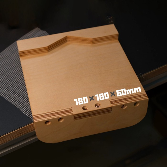 Wood Carving Desktop Pad  Carving Bench Board with Stop Block, 15mm Birch Plywood, Protect Your Tab