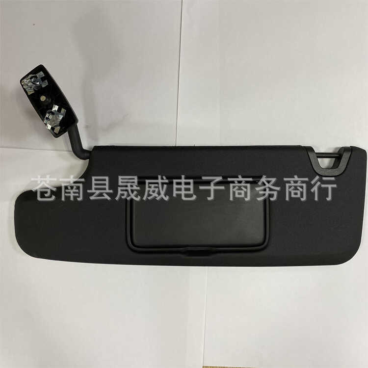 เหมาะสําหรับ 27-2018 Jeep Wrangler JK ไดร์เวอร์ซ้ายด้านข้าง Sun Visor สีดํา 6CJ07DX9AA