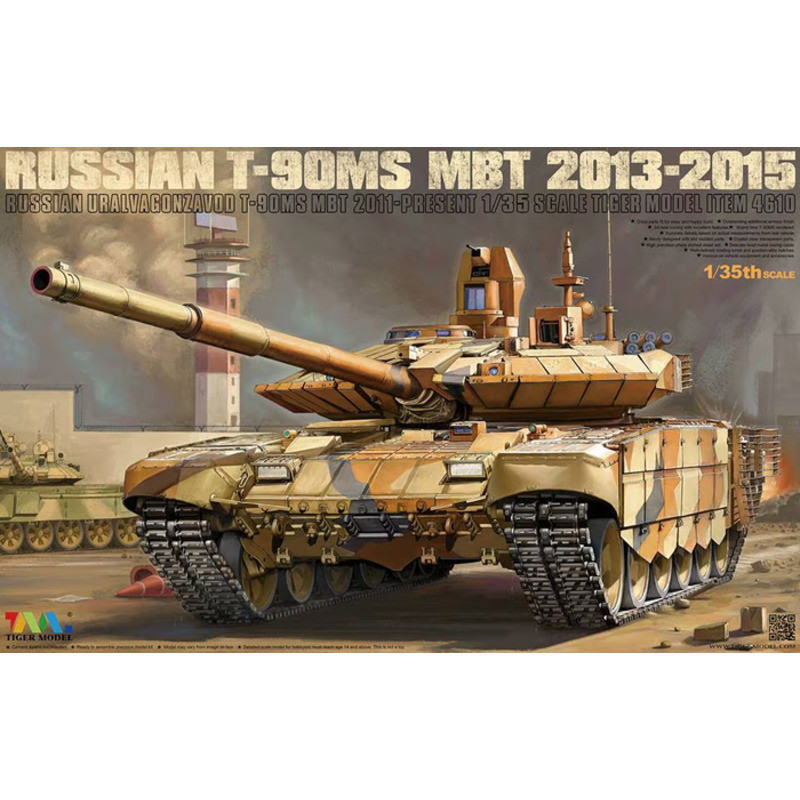 Tiger Model 4610 Russian T-90MS MBT 2013-2015 1/35 Static model kit