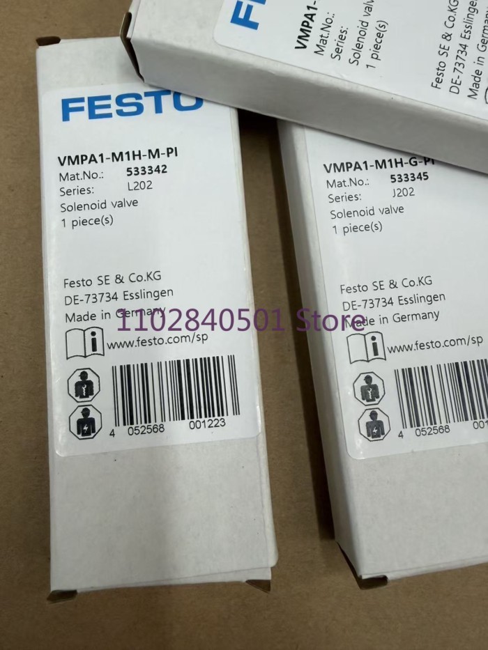 Brand new and original  VMPA1-M1H-M-PI  533342   MFH-5-1/4  6211   MLH-5-1/4-B  533138   VMPA2-M1H-