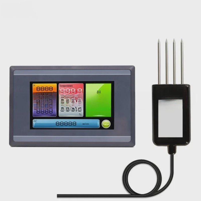 Screen Detector To Measure And Record Soil EC PH NPK Sensor