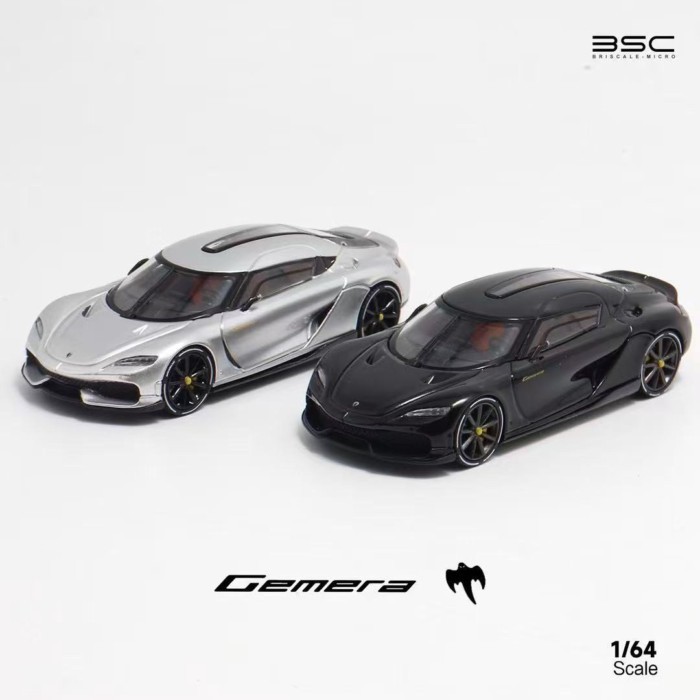 BSC Conniera 1: 64 Conniera Gemera Gemera Supercar จําลองรถรุ่น