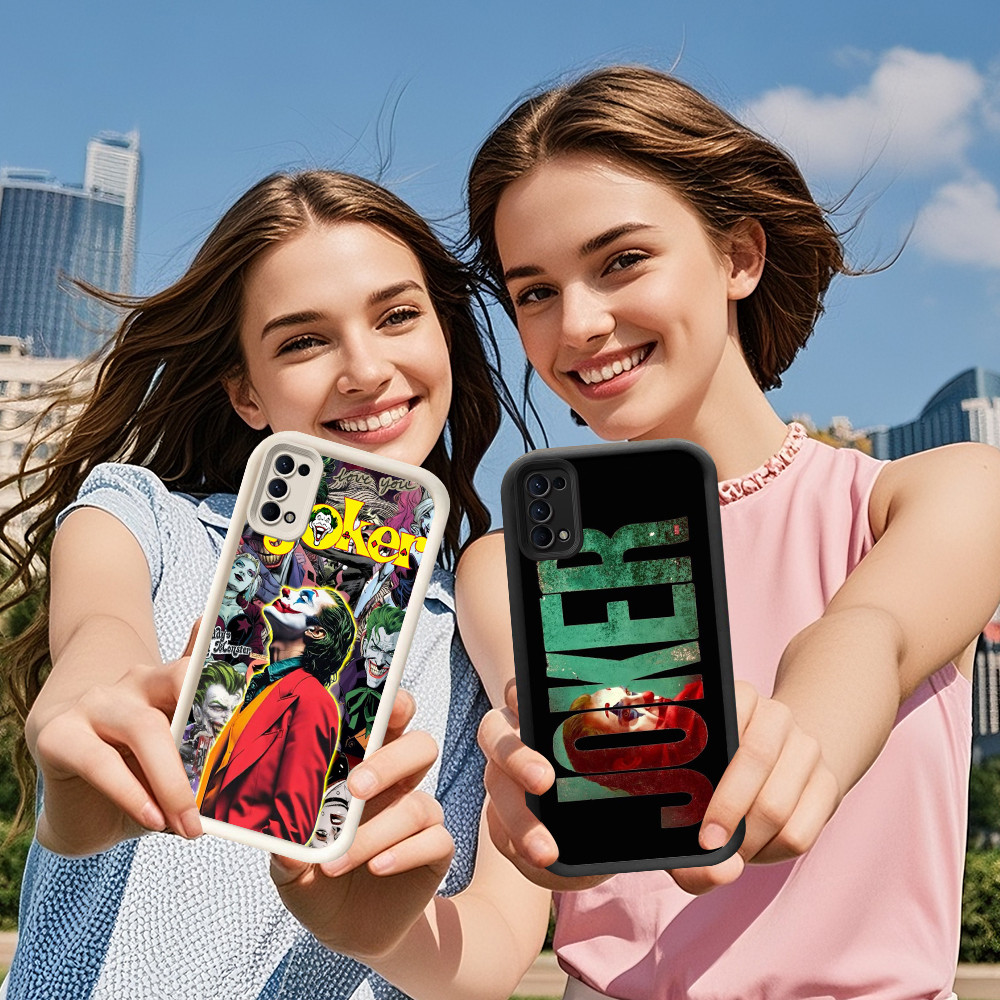DE-31 Smile J-Joker เคสป้องกันสําหรับ OPPO Reno ค้นหา 6 X3 A15 A15s A91 4 A31 A93 F15 A35 5 Lite 202
