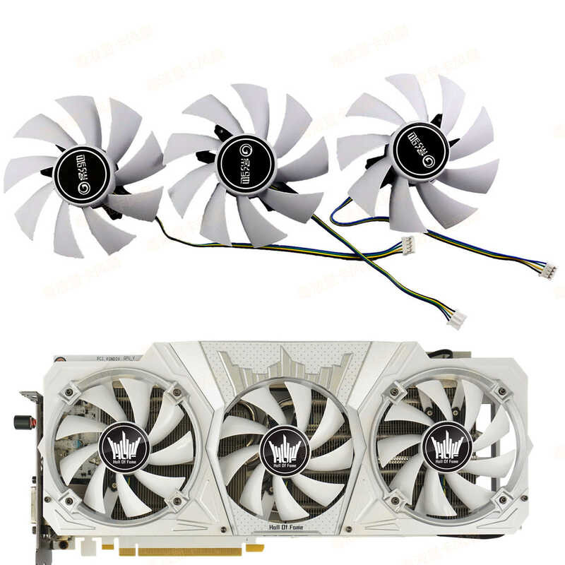 GALAX/GALAX GTX1060 1070 1080 1080ti HOF Hall of Fame พัดลมกราฟิก GA92S2U