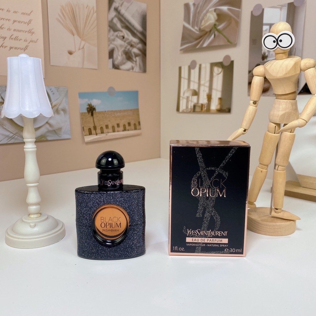 พี65.Saint Laurent น้ําหอมฝิ่นสีดํา 30ml/รุ่น Mingtong รุ่น Mingtong คุณภาพสูง❗รหัส✅กลิ่นหอมแรง/Sain