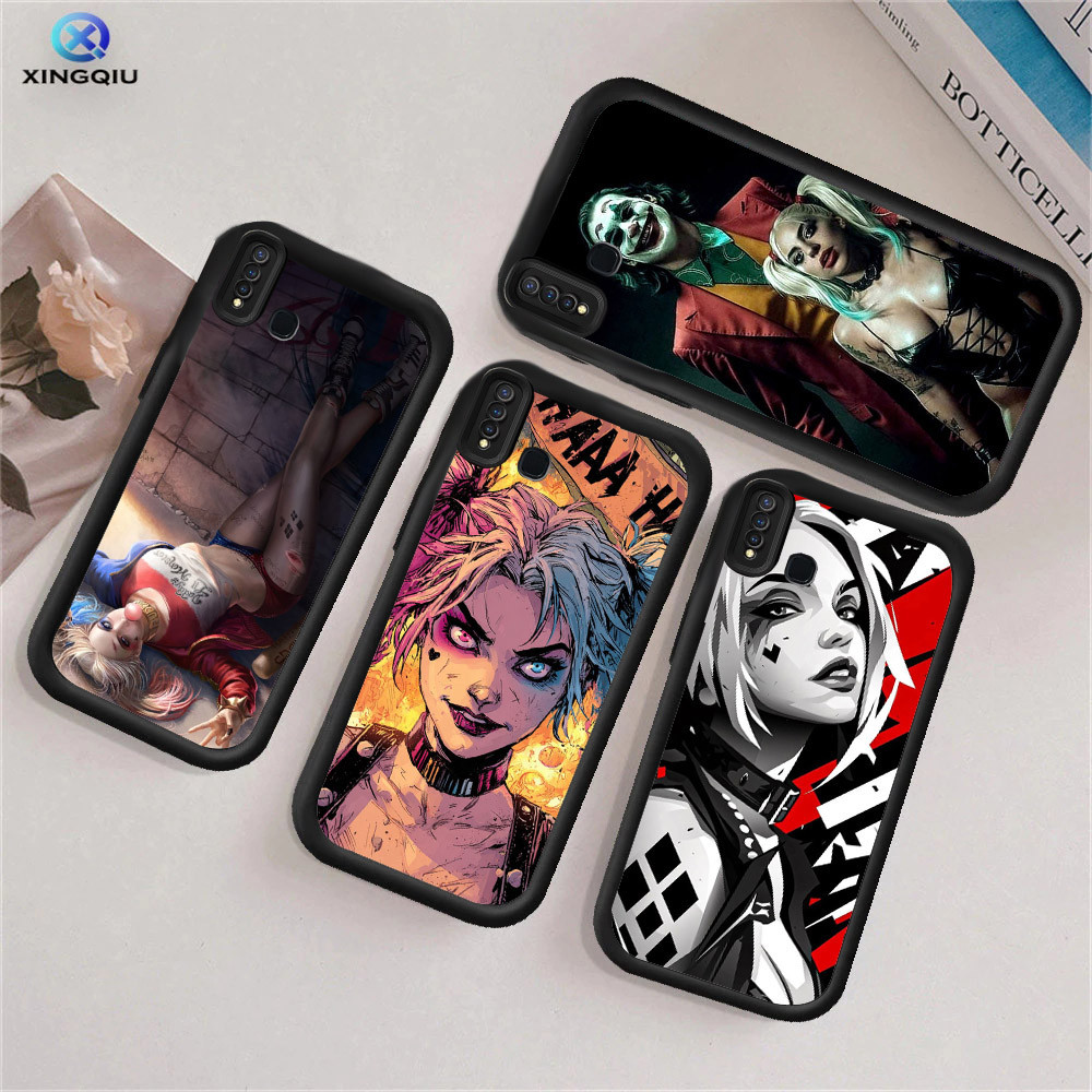 RK43 Harley Quinn Hp ชุบปลอกสําหรับ VIVO S1 V25 Y18 Y19S Y27 Y03t Y03 Y300 Y28s Y27s Y200 V40 Y12S Y