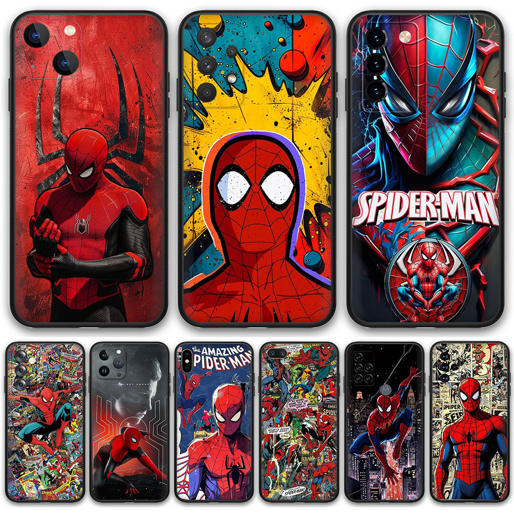 OPPO A18 A38 A58 A78 A98 A35 A53S A53 A32 F23 A1 K3Z2 Spider-Man TPU ซิลิคอนฝาครอบโทรศัพท์