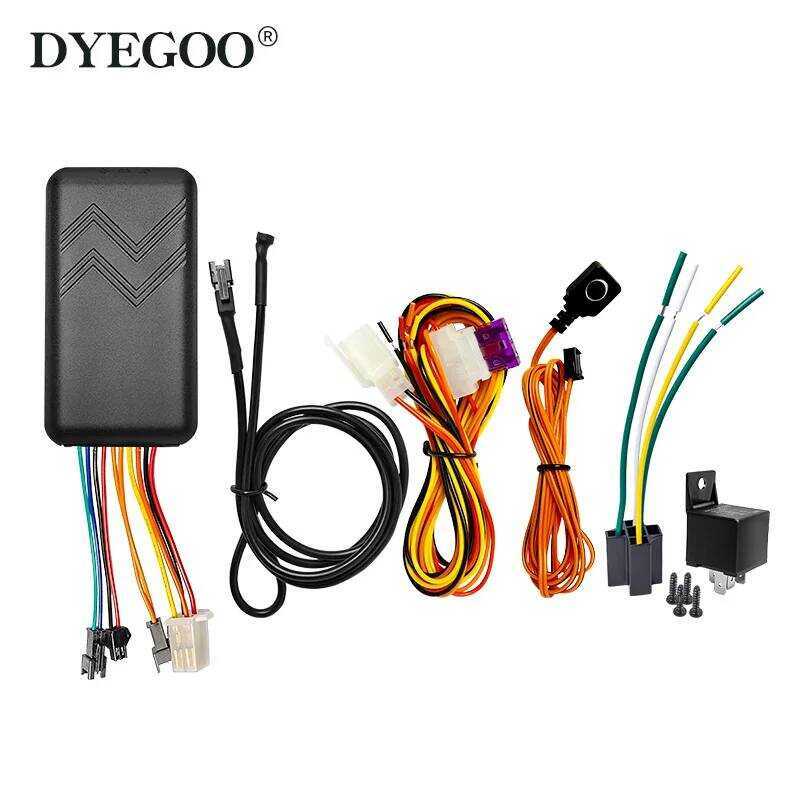 DYEGOO รถติดตาม dev GT06 GT02N SOS สัญญาณเตือน vo suver การตรวจสอบเสียงรถยนต์ gps tracker รถ