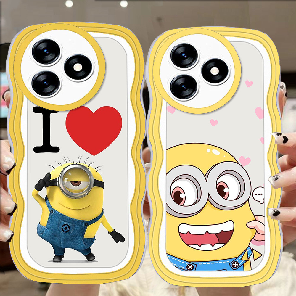 A-90 minions ปลอก TPU สําหรับ Tecno Pova 6 5 Neo 2 7 Pro 5G เคสใส