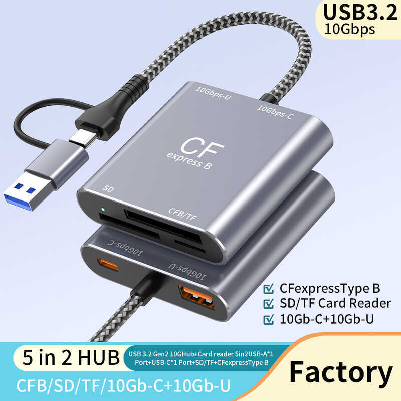 CFESTY B/SD การ์ดความเร็วสูงอ่าน U 3 2G n-1 0g b H Hub