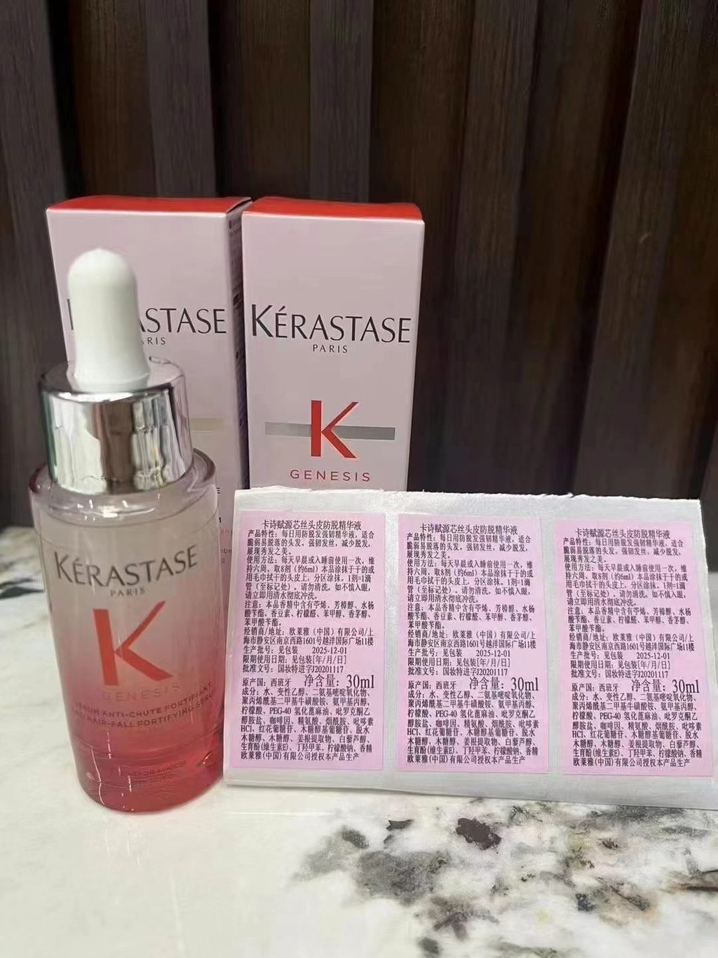 New Arrival Specializes in/45 Kashi Scalp Essence 30ml Effect Powder Bottle, Black Bottle, Green Bot